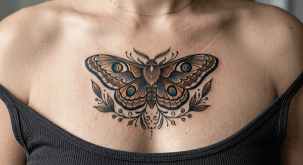 Neo-trad moth