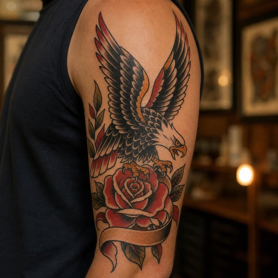 Traditional eagle