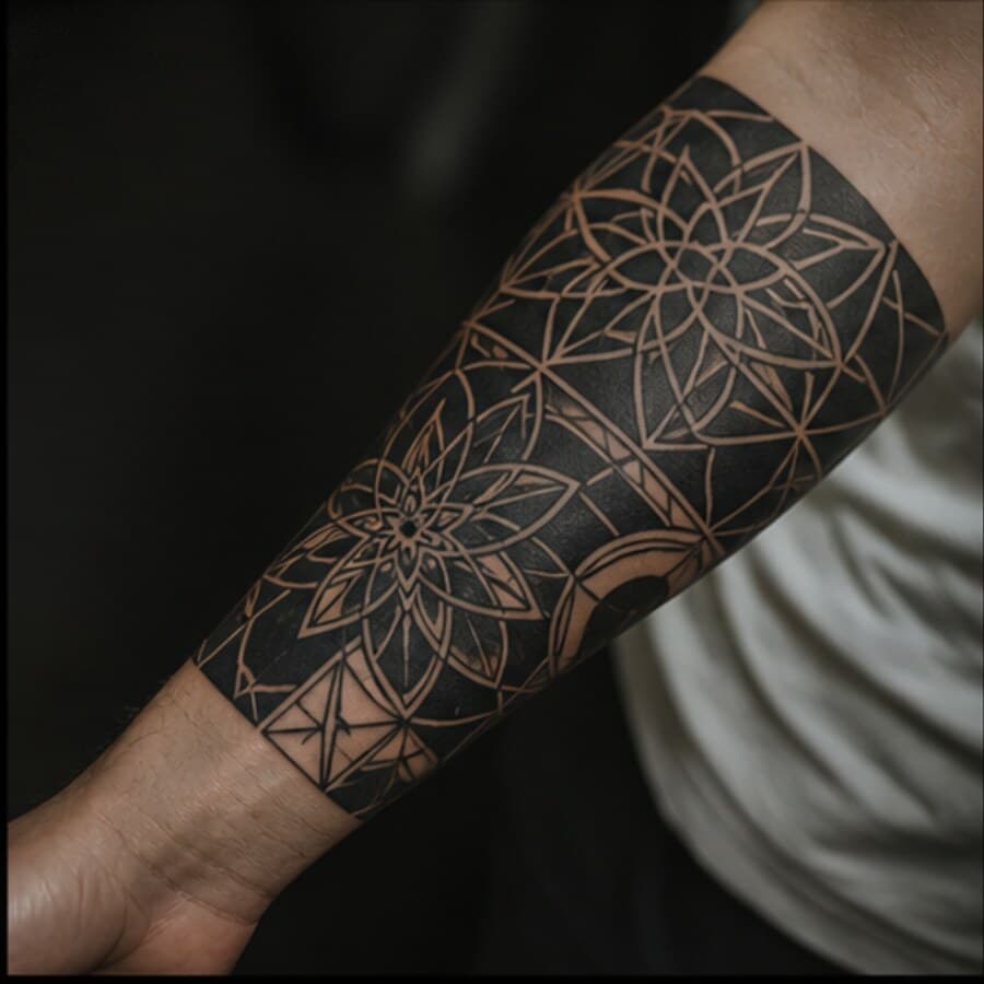 Dotwork mandala