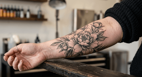 Peony flower