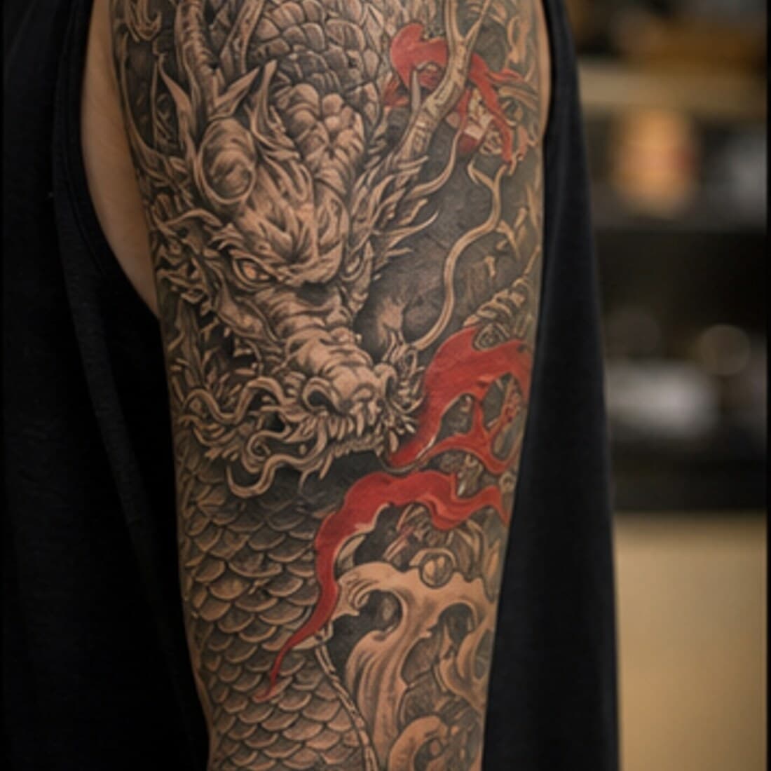 Japanese sleeve