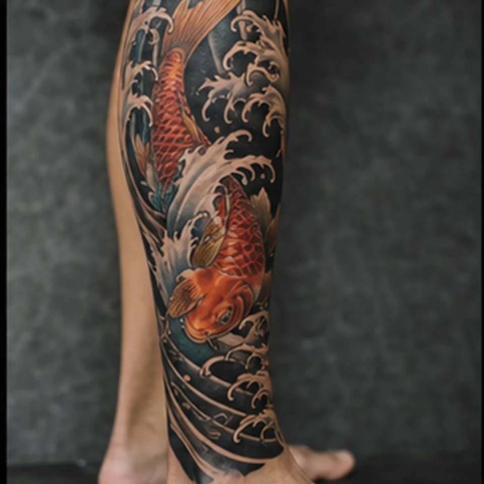 Japanese tattoo design